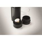 Máquina de café portátil, moído ou cápsulas compatíveis 1.800mAh cor preto vista fotografia