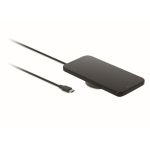 Carregador sem fios magnético com cabo fixo USB-C de 1 m e 25W cor preto sexta vista