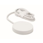 Carregador sem fios magnético com cabo fixo USB-C de 1 m e 25W cor branco segunda vista