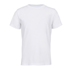 T-shirt desportiva infantil poliéster reciclado 150 g/m² SOL'S SPRINT cor branco nona vista
