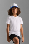 T-shirt desportiva infantil poliéster reciclado 150 g/m² SOL'S SPRINT cor branco segunda vista