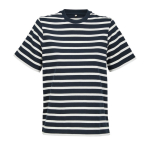 T-shirt mulher algodão orgânico com corte moderno 150 g/m² SOL'S LEGEND cor branco/preto nona vista