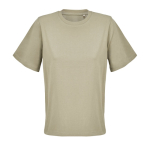 T-shirt mulher algodão orgânico com corte moderno 150 g/m² SOL'S LEGEND cor caqui nona vista