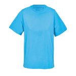 T-shirt mulher algodão orgânico com corte moderno 150 g/m² SOL'S LEGEND cor ciano