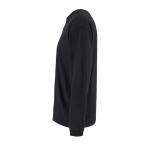 T-shirt unissexo oversize em algodão reciclado 220 g/m² SOL'S LEGACY cor preto sexta vista