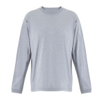 T-shirt unissexo oversize em algodão reciclado 220 g/m² SOL'S LEGACY cor cinzento-claro