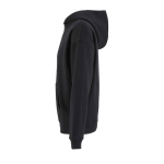Sweatshirt unissexo de algodão com capuz e fecho 450 g/m² SOL'S LEGACY cor preto sexta vista
