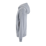 Sweatshirt unissexo de algodão com capuz e fecho 450 g/m² SOL'S LEGACY cor cinzento-claro sexta vista