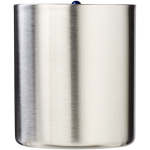 Caneca térmica de parede dupla com mosquetão integrado 200ml cor azul vista lateral