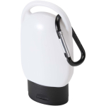 Creme solar FPS 30 com mosquetão integrado e aroma de baunilha 30ml cor preto