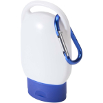 Creme solar FPS 30 com mosquetão integrado e aroma de baunilha 30ml cor azul