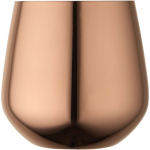 Conjunto 2 canecas em aço inoxidável com acabamento em ouro rosa 540ml cor cor-de-rosa segunda vista frontal