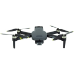 Drone Prixton com app móvel, vídeo em direto e sensor frontal cor preto terceira vista frontal