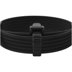 Cabo USB-C em nylon trançado com carregamento rápido Xtorm 100W cor preto vista detalhe 1