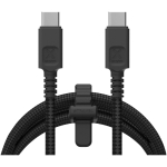 Cabo USB-C em nylon trançado com carregamento rápido Xtorm 100W cor preto segunda vista