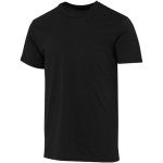 T-shirt unissexo de manga curta em algodão orgânico 160 g/m2 Elevate cor preto