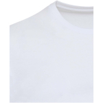T-shirt unissexo de manga curta em algodão orgânico 160 g/m2 Elevate cor branco vista detalhe 1