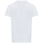 T-shirt unissexo manga curta com gola redonda algodão 200 g/m2 Elevate cor branco segunda vista traseira