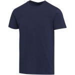 T-shirt unissexo manga curta com gola redonda algodão 200 g/m2 Elevate cor azul-marinho