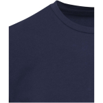 T-shirt unissexo manga curta com gola redonda algodão 200 g/m2 Elevate cor azul-marinho vista detalhe 1