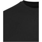 Sweatshirt unissexo gola redonda com interior cardado 280 g/m2 Elevate cor preto vista detalhe 1