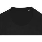Sweatshirt unissexo gola redonda com interior cardado 280 g/m2 Elevate cor preto segunda vista
