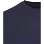Sweatshirt unissexo gola redonda com interior cardado 280 g/m2 Elevate cor azul-marinho vista detalhe 1
