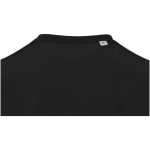 T-shirt manga curta e  gola em V de algodão orgânico 200 g/m2 Elevate cor preto segunda vista