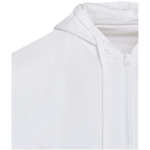 Sweat com capuz unissexo com interior cardado 280 g/m² Elevate cor branco vista detalhe 1