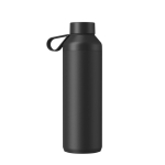 Garrafa térmica com triplo isolamento 710 ml Ocean Bottle cor preto segunda vista traseira