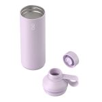 Garrafa térmica com triplo isolamento 710 ml Ocean Bottle cor lavanda segunda vista frontal