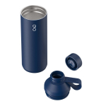 Garrafa térmica com triplo isolamento 710 ml Ocean Bottle cor azul-marinho segunda vista frontal