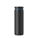 Copo térmico Ocean Bottle 590ml com tampa 360° à prova de fugas cor preto segunda vista frontal