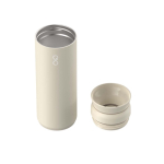 Copo térmico Ocean Bottle 590ml com tampa 360° à prova de fugas cor areia segunda vista