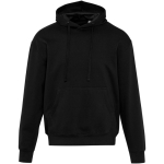Sweatshirt com capuz oversize em algodão ecológico 280 g/m2 Elevate cor preto segunda vista frontal