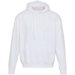 Sweatshirt com capuz oversize em algodão ecológico 280 g/m2 Elevate cor branco segunda vista frontal