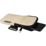 Bolsa para fixar em garrafas repelente à água com fecho e velcro cor castanho segunda vista