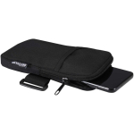 Bolsa para fixar em garrafas repelente à água com fecho e velcro cor preto segunda vista