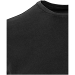 T-shirt homem de manga curta em algodão fiado em anel 160 g/m2 Elevate cor preto vista detalhe 1