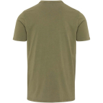 T-shirt homem de manga curta em algodão fiado em anel 160 g/m2 Elevate cor verde-escuro segunda vista traseira