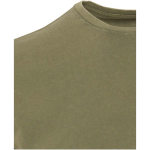 T-shirt homem de manga curta em algodão fiado em anel 160 g/m2 Elevate cor verde-escuro vista detalhe 1