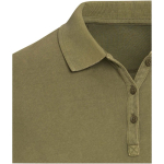 Polo mulher manga curta piqué pré-lavado e pré-encolhido 200 g/m2 Elevate cor verde-escuro vista detalhe 1