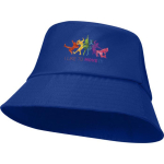 Chapéu leve em poliéster com proteção solar 130 g/m² cor azul