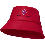Chapéu leve em poliéster com proteção solar 130 g/m² cor vermelho