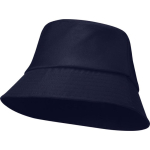 Chapéu leve em poliéster com proteção solar 130 g/m² cor azul-marinho