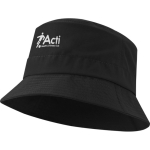 Chapéu de sol leve em nylon de secagem rápida 105 g/m2 cor preto vista impressão serigrafia