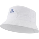 Chapéu de sol leve em nylon de secagem rápida 105 g/m2 cor branco vista impressão serigrafia
