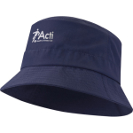 Chapéu de sol leve em nylon de secagem rápida 105 g/m2 cor azul-marinho vista impressão serigrafia