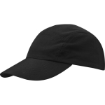 Boné de nylon impermeável com proteção solar 105 g/m2 cor preto