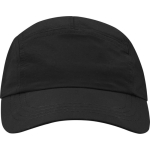 Boné de nylon impermeável com proteção solar 105 g/m2 cor preto segunda vista frontal